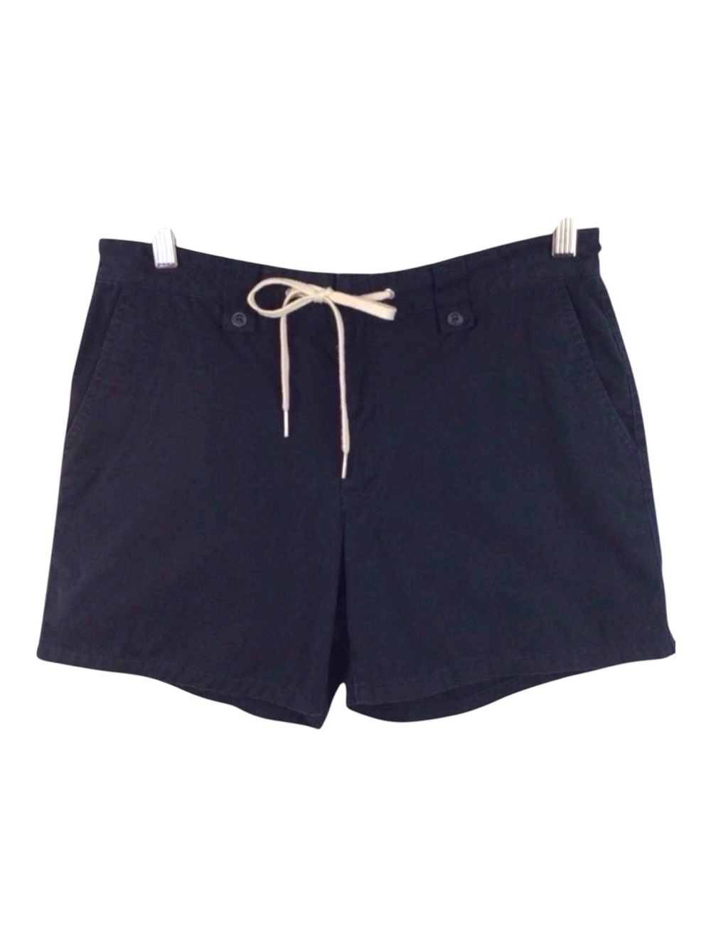 2/40$ New preppy TOMMY Hilfiger navy blue shorts sz 6 100% cotton summer resort
